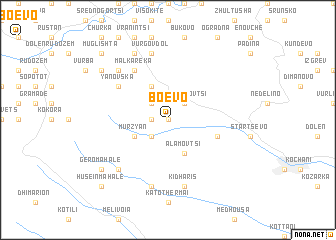map of Boevo