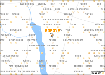 map of Bofaye