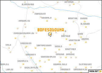 map of Boféso Douma