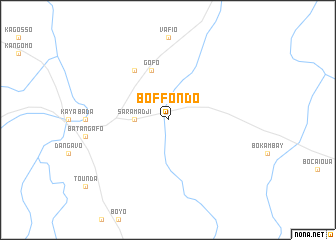 map of Boffondo