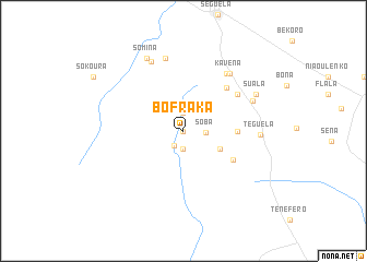 map of Bofraka