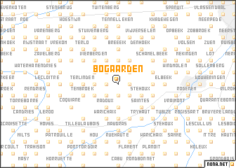 map of Bogaarden