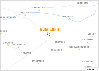 map of Bogachka