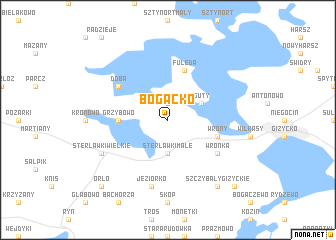 map of Bogacko