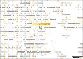 map of Bogambara