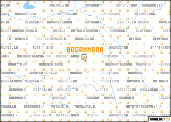 map of Bogammana