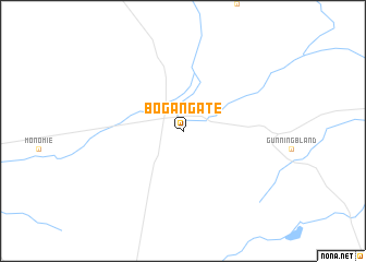 map of Bogan Gate