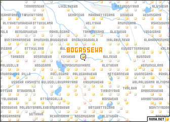 map of Bogassewa