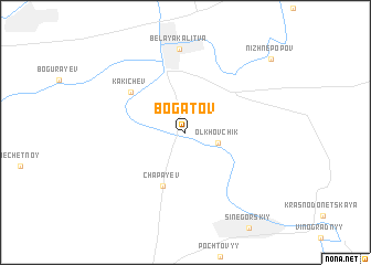 map of Bogatov