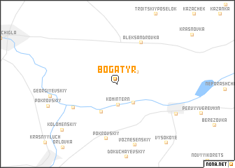 map of Bogatyr\