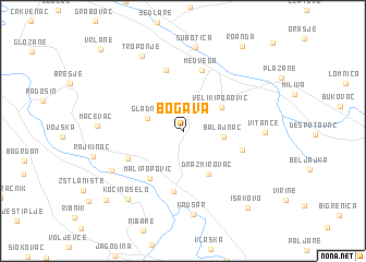 map of Bogava