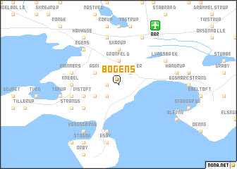 map of Bogens
