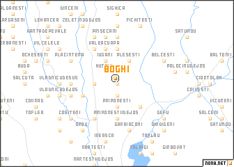 map of Boghi