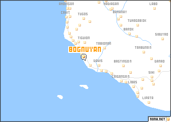 map of Bognuyan