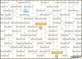 map of Bogoda