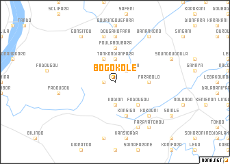 map of Bogokolé