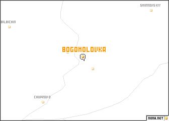 map of Bogomolovka