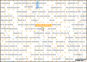 map of Bogomuwa