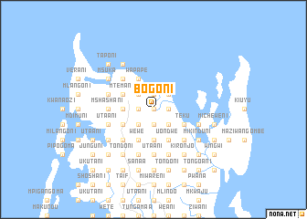 map of Bogoni