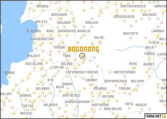 map of Bogonong