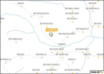 map of Bogon