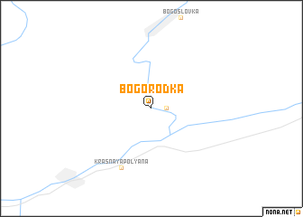 map of Bogorodka