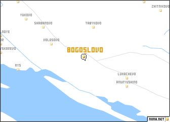 map of Bogoslovo