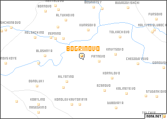 map of Bogrinovo