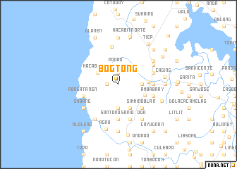 map of Bogtong