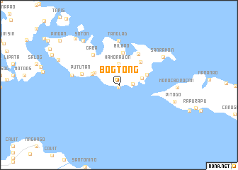 map of Bogtong