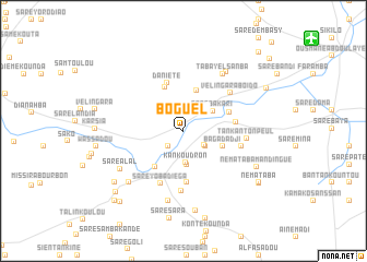 map of Boguel