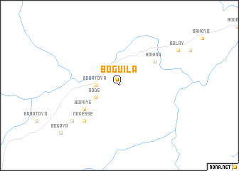 map of Boguila