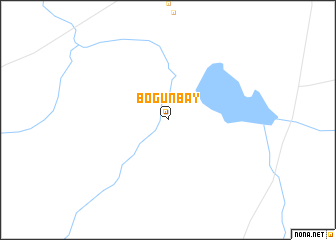 map of Bogun-Bay