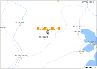 map of Boguslavka