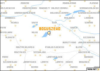 map of Boguszewo