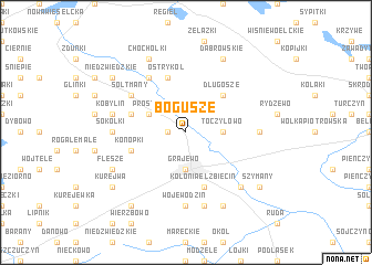 map of Bogusze