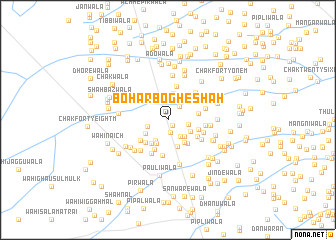 map of Bohar Boghe Shāh