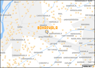 map of Boharwāla