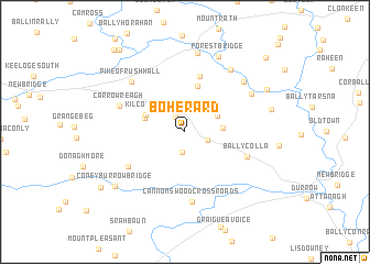 map of Boherard