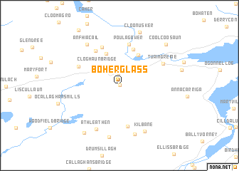 map of Boherglass