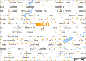 map of Bohiles