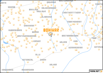 map of Bohiwār