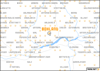 map of Bohland