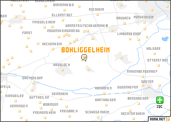 map of Böhl-Iggelheim