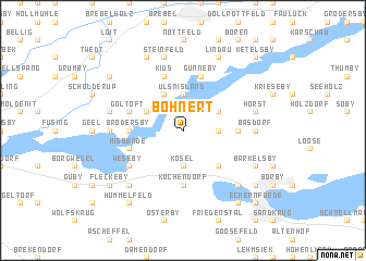 map of Bohnert