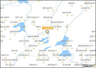 map of Bohok