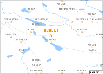 map of Bohult