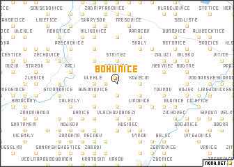 map of Bohunice