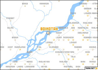 map of Boimotah