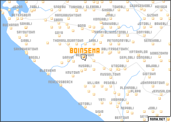 map of Boinsema